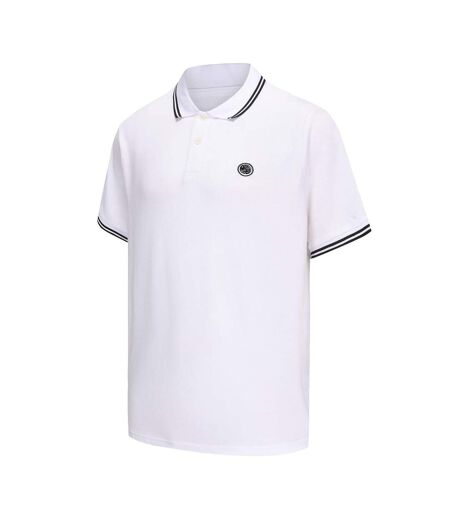 Polo Manches Courtes Barton Homme Blanc Pretty Green
