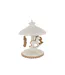 Carrousel de Chevaux Déco Danae 22cm Beige-4