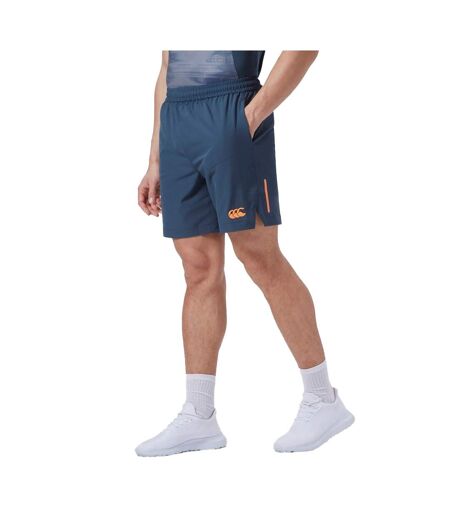 Mens woven shorts navy/orange Canterbury