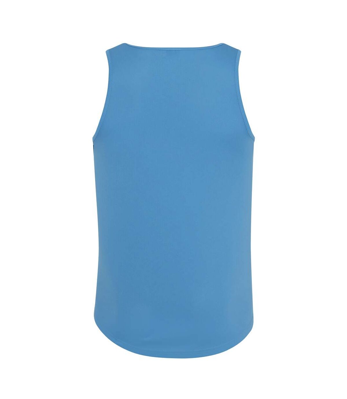 Just Cool Mens Sports Gym Plain Tank/Vest Top (Sapphire Blue)
