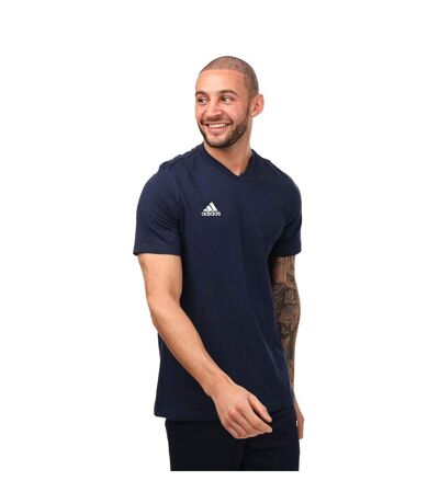T-shirt entrada homme bleu / blanc Adidas