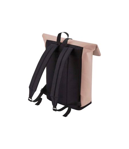 Bagbase Roll Top PU Knapsack (Nude Pink) (One Size) - UTBC5125
