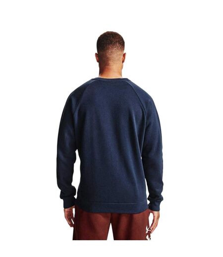 Mens Rival Fleece Sweatshirt Midnight Navy Under Armour