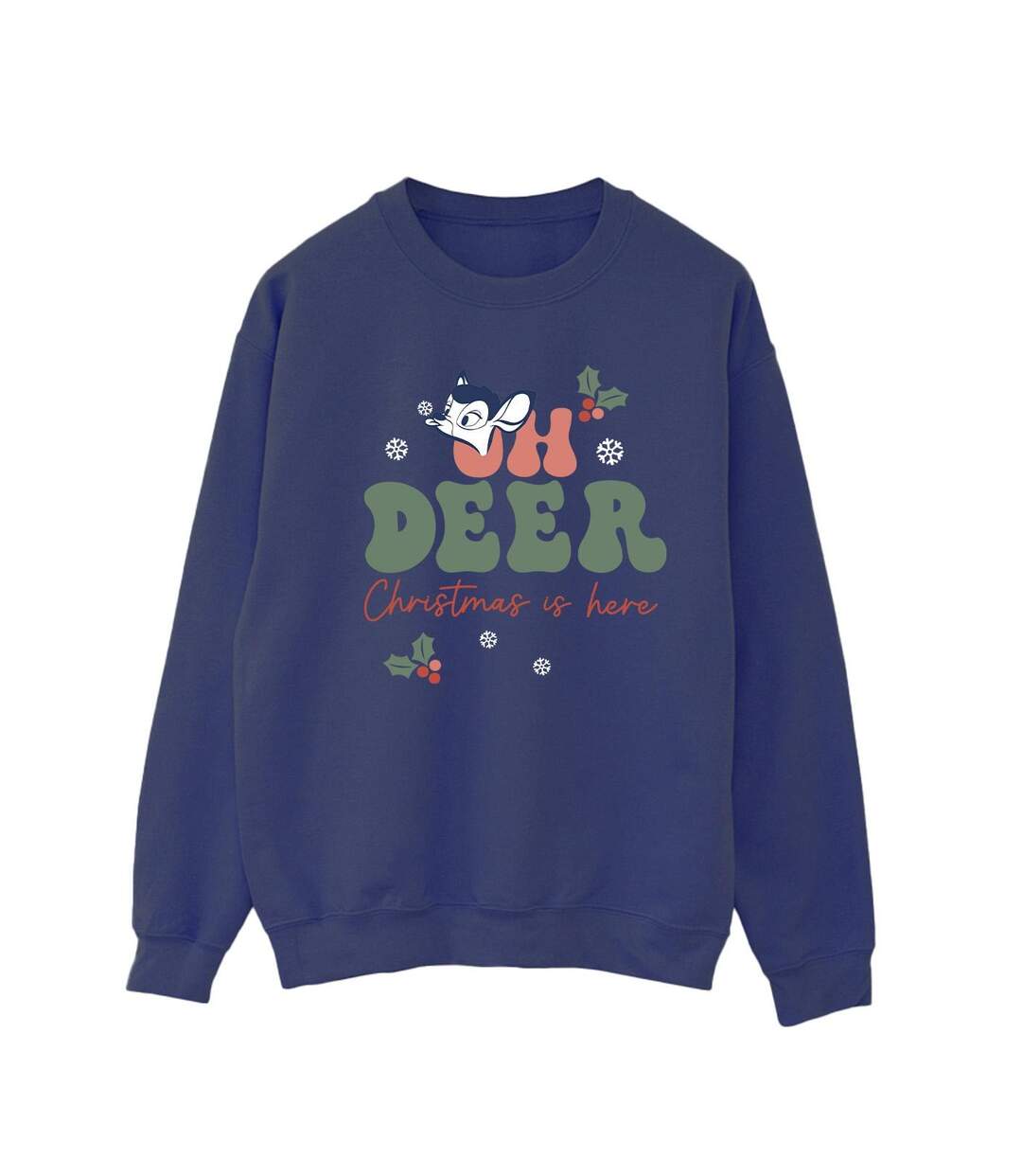 Disney Sweatshirt Femmes/Dames Bambi Oh Deer (Bleu marine) - UTBI8527-1