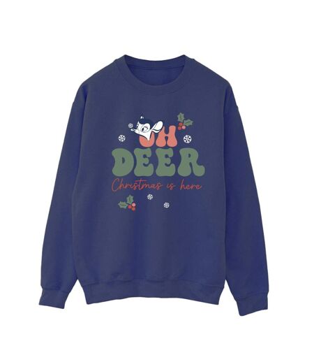 Disney Sweatshirt Femmes/Dames Bambi Oh Deer (Bleu marine) - UTBI8527