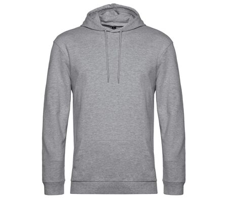 Sweat-shirt à capuche - Unisexe - WU03W - gris heather