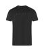 T-shirt Motif Logo London Homme Noir Aquascutum-1