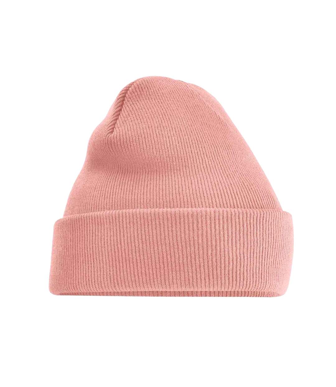 Bonnet Motif/style Uni Original Adulte Rose Blush Beechfield-1