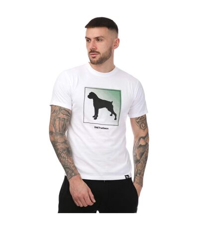 T-shirt braice homme blanc One True Saxon