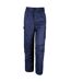 Mens Action Trousers Navy WORK-GUARD By Result-1