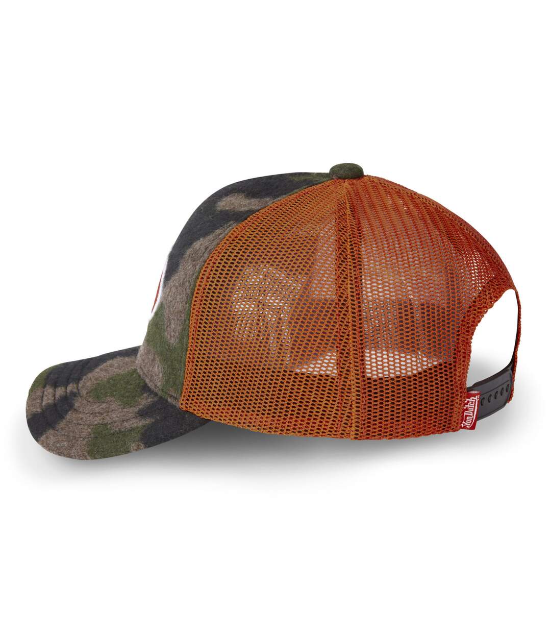 Casquettes Homme en laine baseball avec filet Camo Doux Von Dutch Vondutch-4