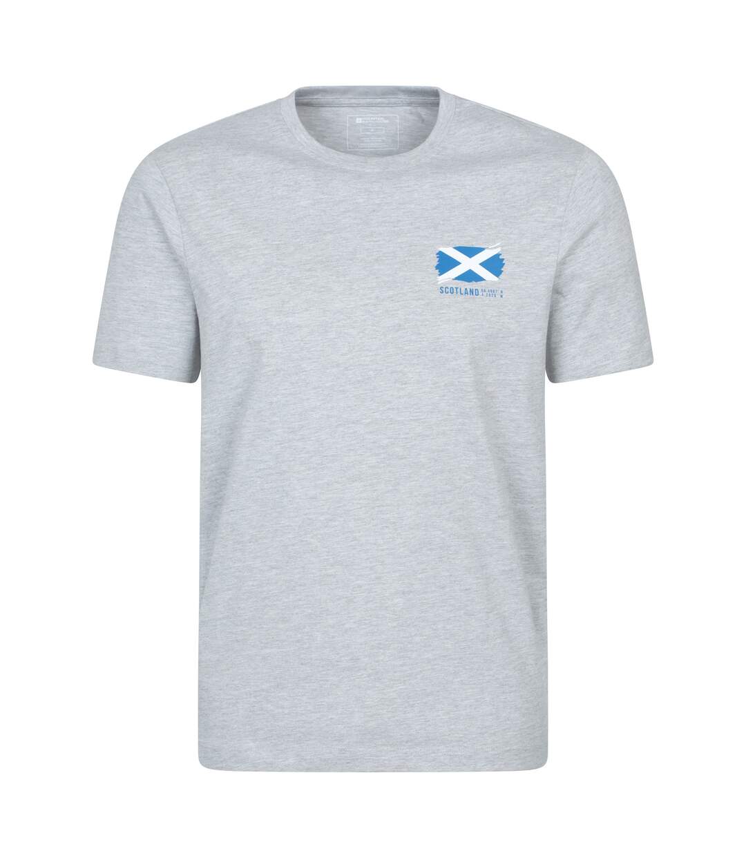 T-shirt Scotland Homme Gris Mountain Warehouse-1