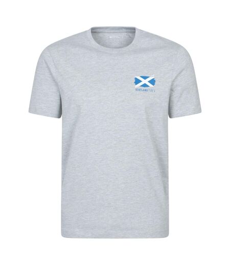 T-shirt Scotland Homme Gris Mountain Warehouse