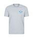 T-shirt Scotland Homme Gris Mountain Warehouse-1