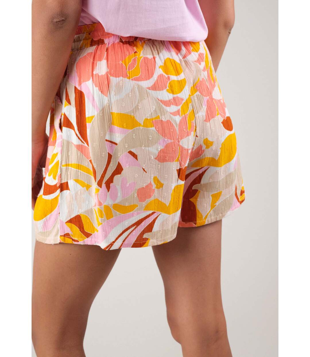 Short à imprimé floral pour femme ARILA-4