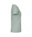 Womens/ladies Basic T-shirt Sage Green Clique-4