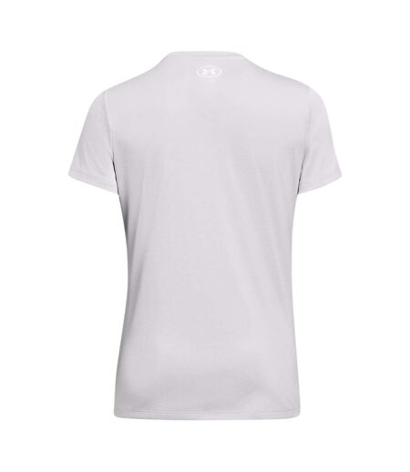 Womens/ladies Twist Short-sleeved T-shirt Halo Grey Under Armour