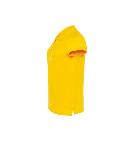 Polo Femme Jaune Or JHK