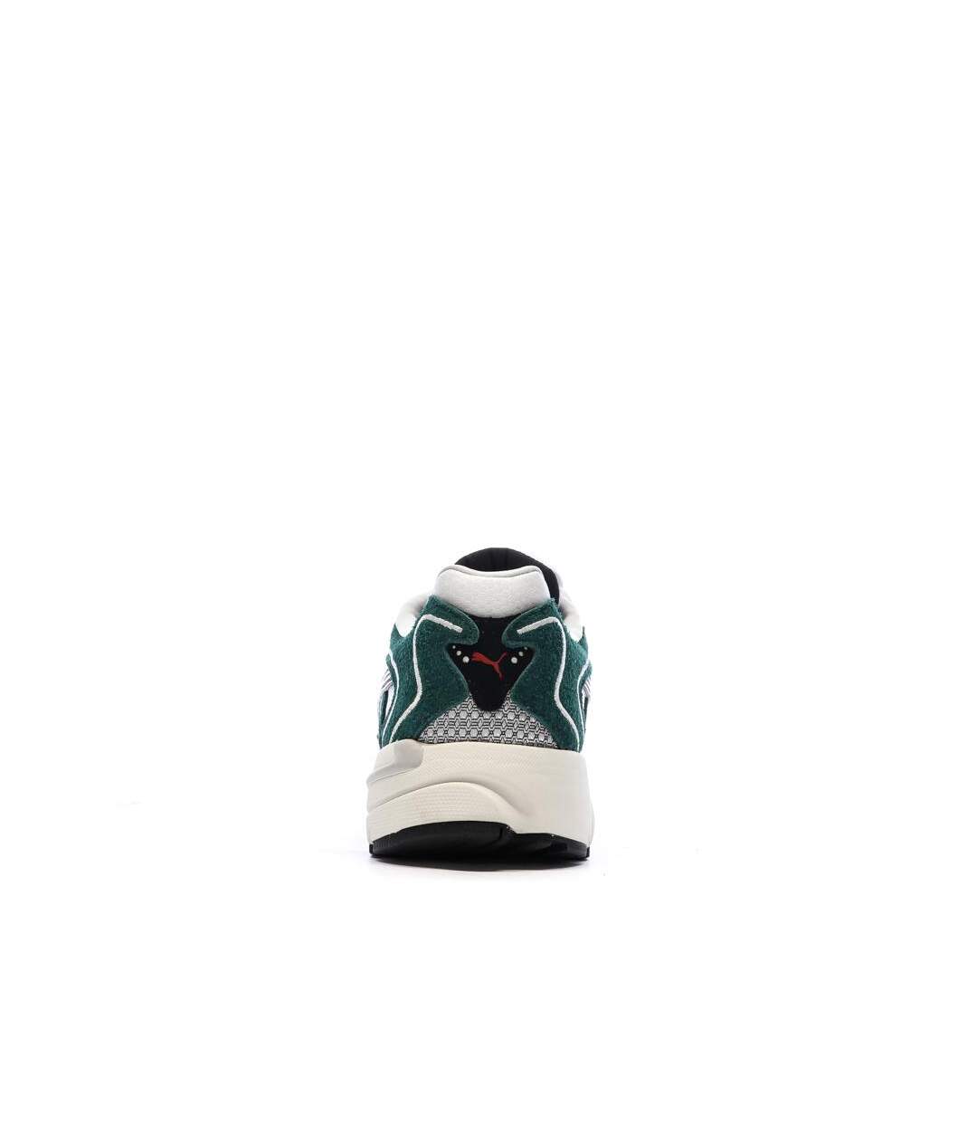 Baskets vert/blanc homme puma extos collector-3