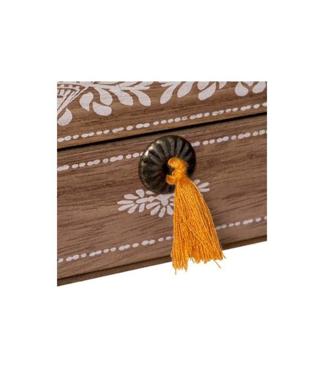 Boîte à Couture Déco Idylle Folk 25cm Naturel-4