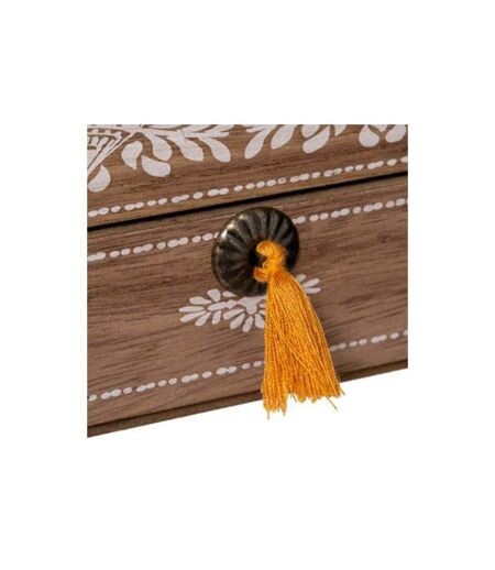 Boîte à Couture Déco Idylle Folk 25cm Naturel