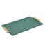 Plateau Décoratif Grent 34cm Vert-1