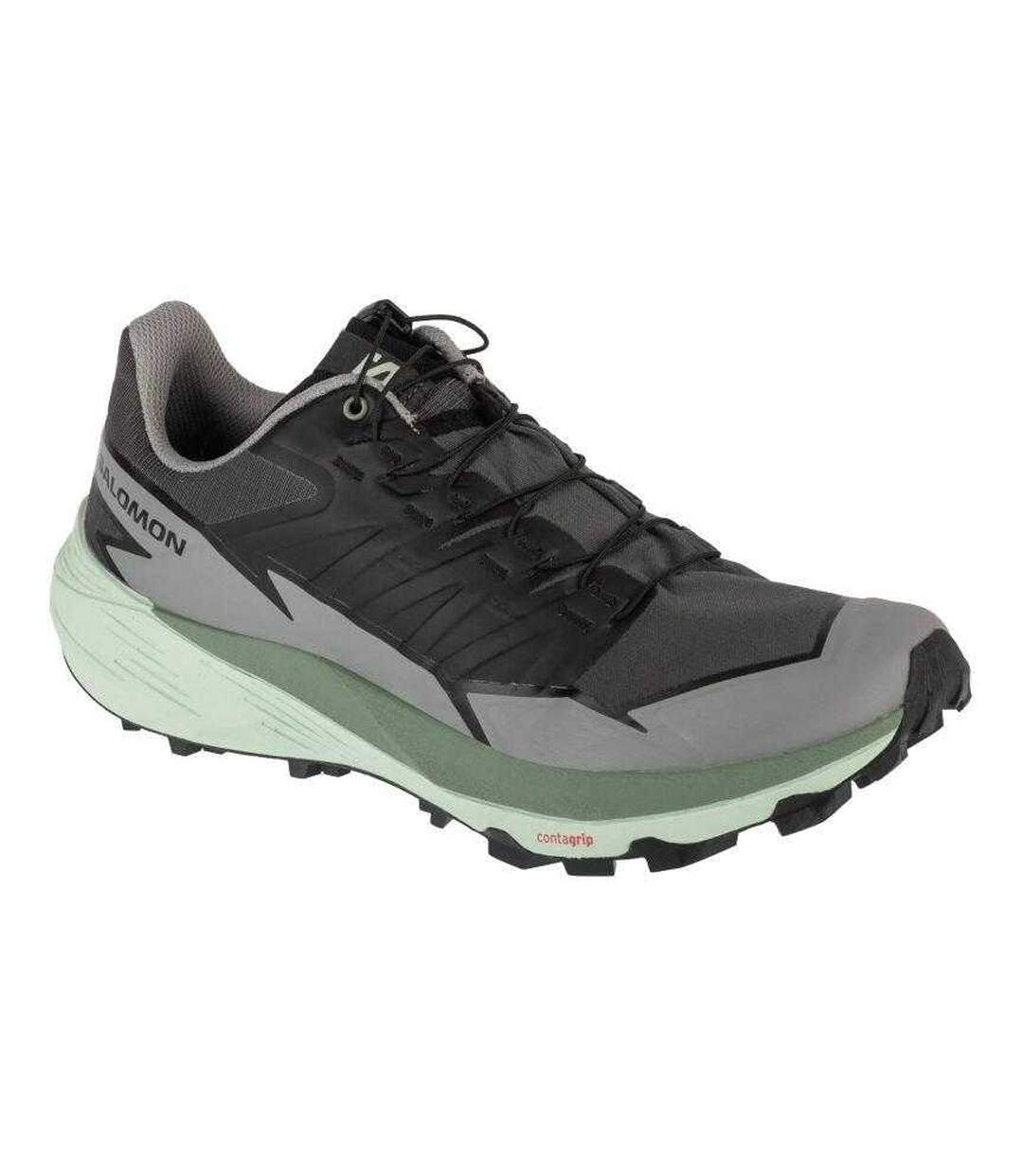 Chaussures Course À Pied Thundercross Gtx Homme Noir Gris Salomon-1