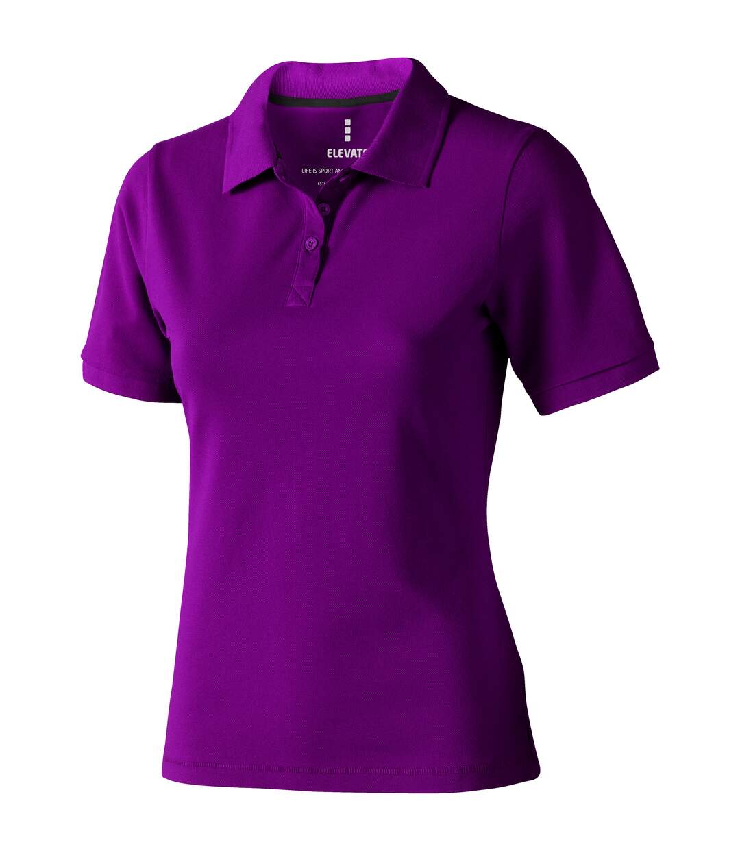 Elevate Calgary Short Sleeve Ladies Polo (Plum) - UTPF1817-1