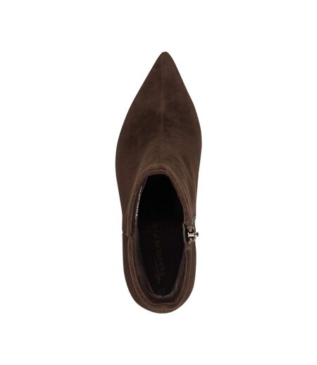 Bottine à Talon Cuir Tamaris