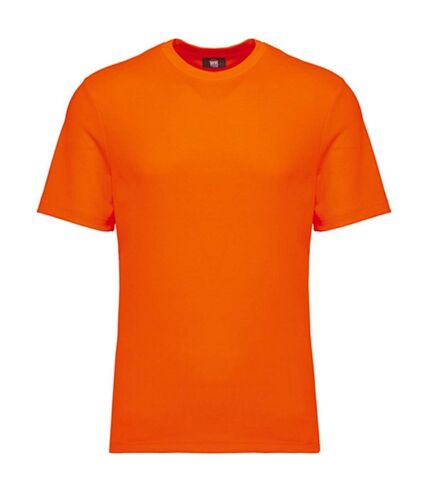 T-shirt de travail écoresponsable - Unisexe - WK308 - orange fluo