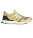 Mens Ultraboost Leather Water Resistant Golf Shoes Beige Adidas-1