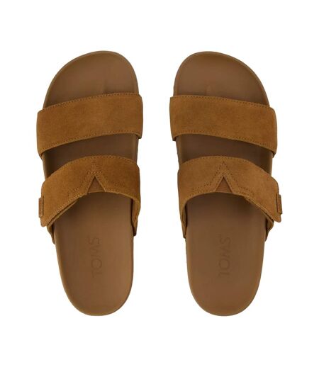 Mens Nico Sandals Walnut Toms