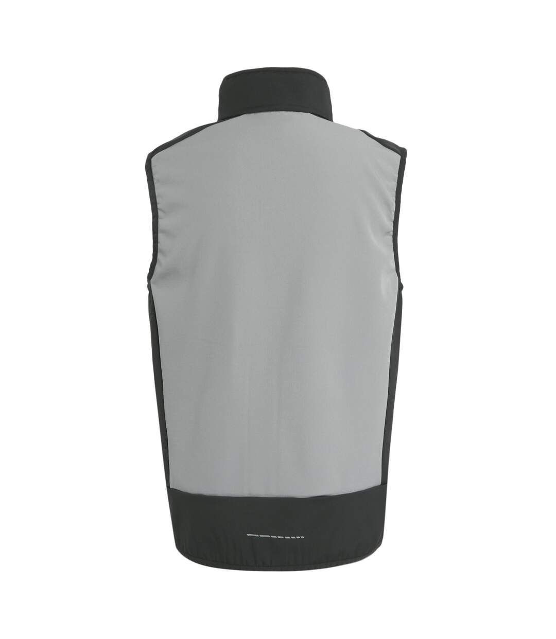 Mens e-volve colour block softshell body warmer mineral grey/ash Regatta