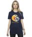 Disney Femmes/Les femmes Lilo & Stitch Summer Waves - T-shirt boyfriend en coton (Bleu marine) - UTBI29954-2