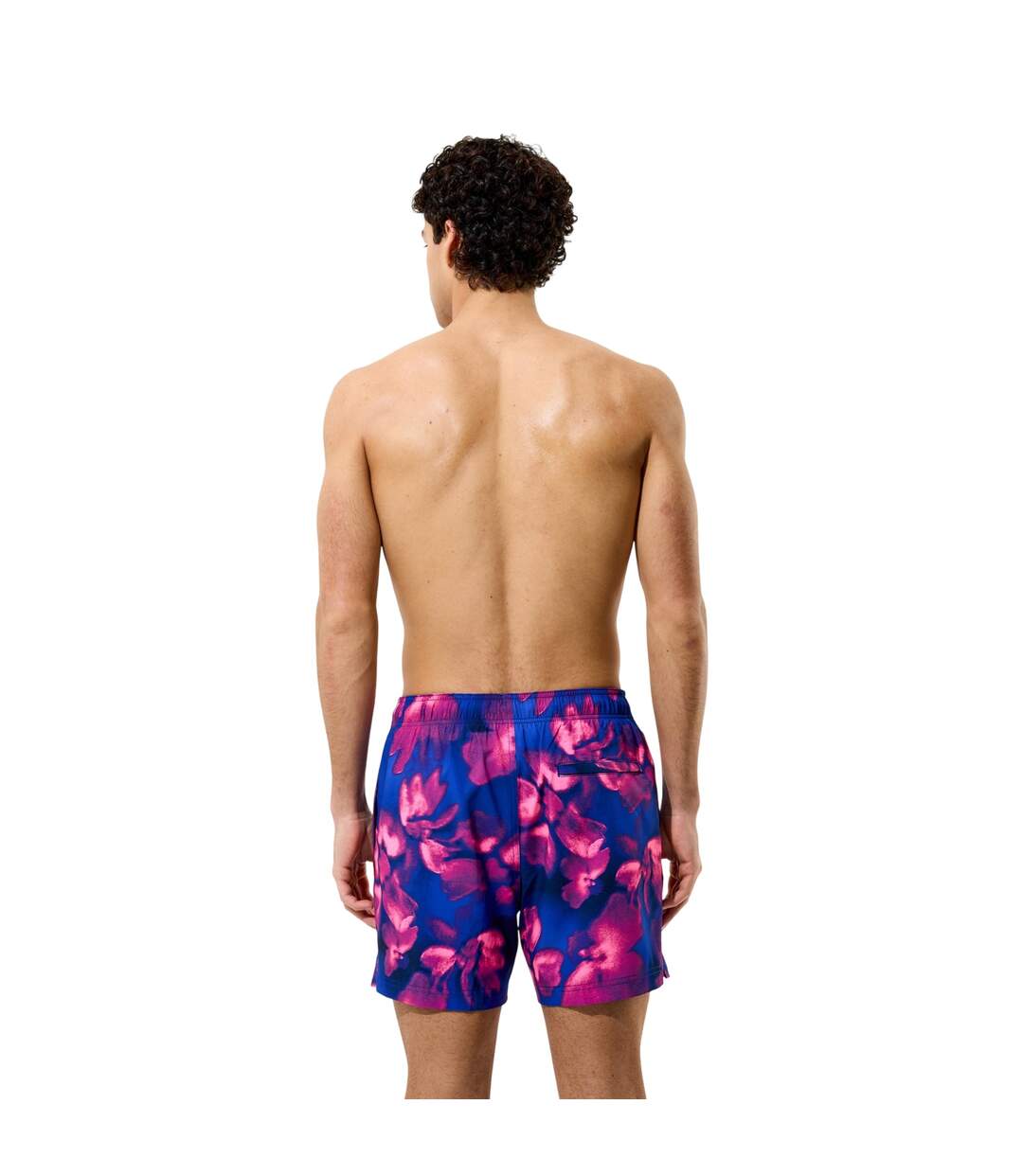 Mens Redondo Edge Volley Swim Shorts Blue Purple Speedo-3