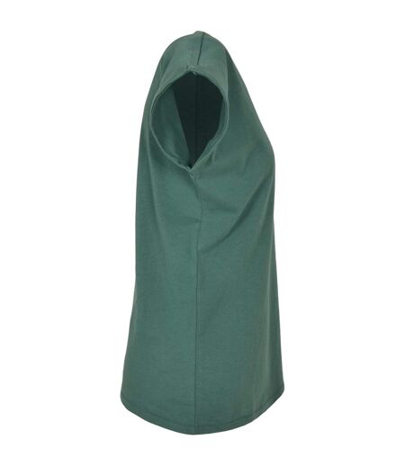 T-shirt Femme Vert Anglais Build Your Brand