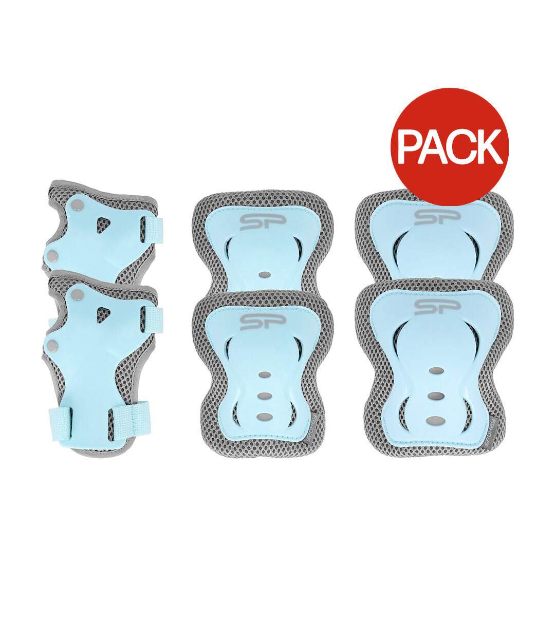 Protections Roller L Bleu Gris Spokey-1