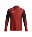Mens Pro Quarter Zip Top Orange Under Armour-2
