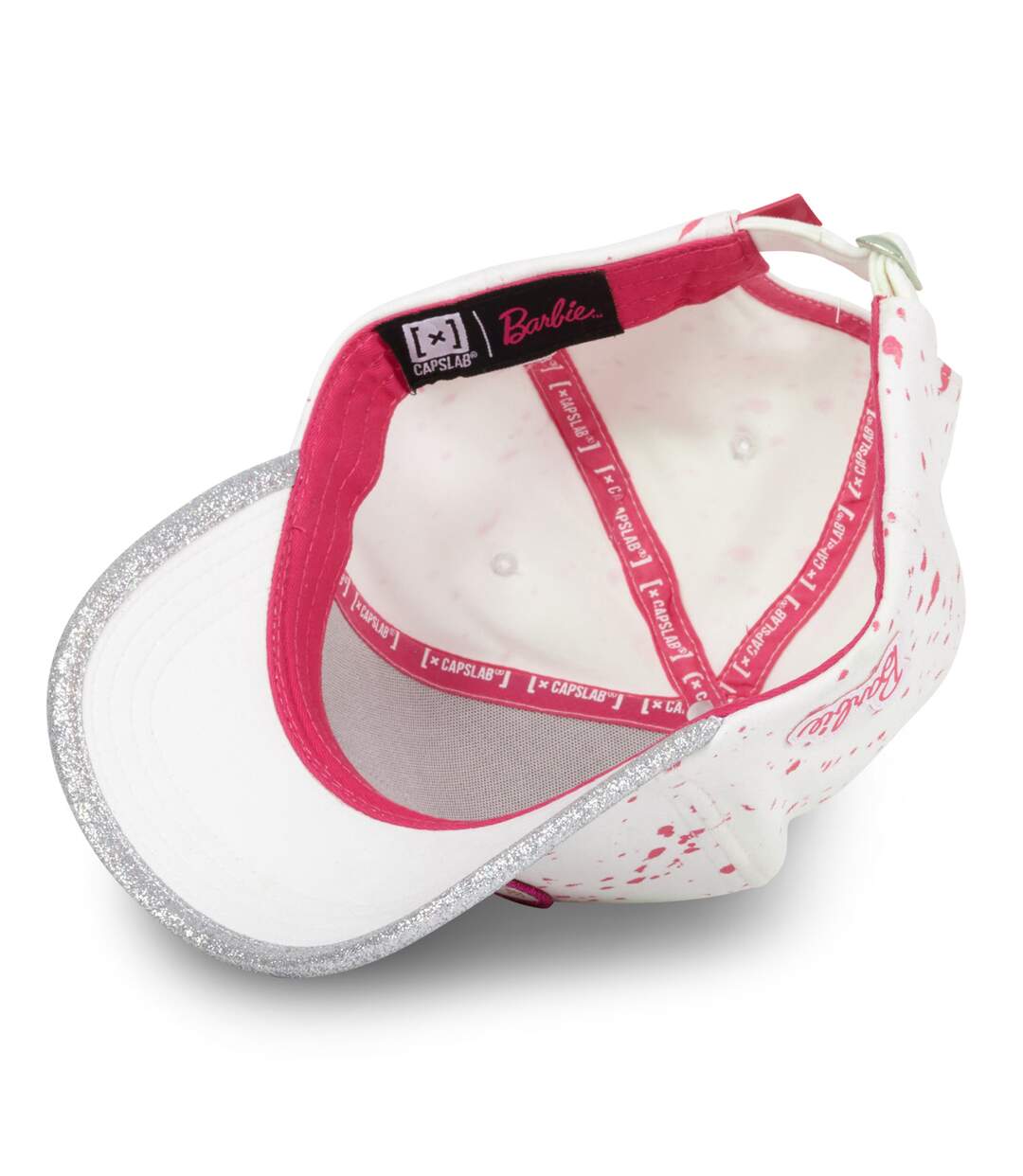 Casquette femme baseball fermeture strapback Barbie Capslab