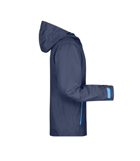 Veste Softshell Homme Bleu Marine Cobalt James And Nicholson