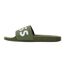Mens Aryeh Flat Sliders Camo Green Boss-2