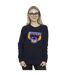 Disney Sweatshirt violet Lilo And Stitch Femme/Ladies (Bleu marine) - UTBI22587-1