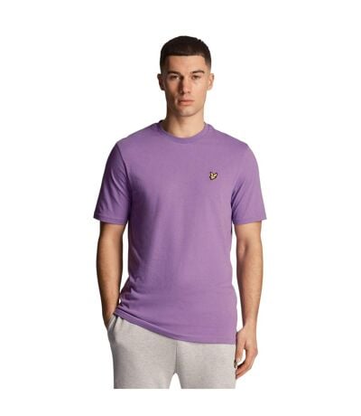 T-shirt Uni Homme Violet Lyle & Scott
