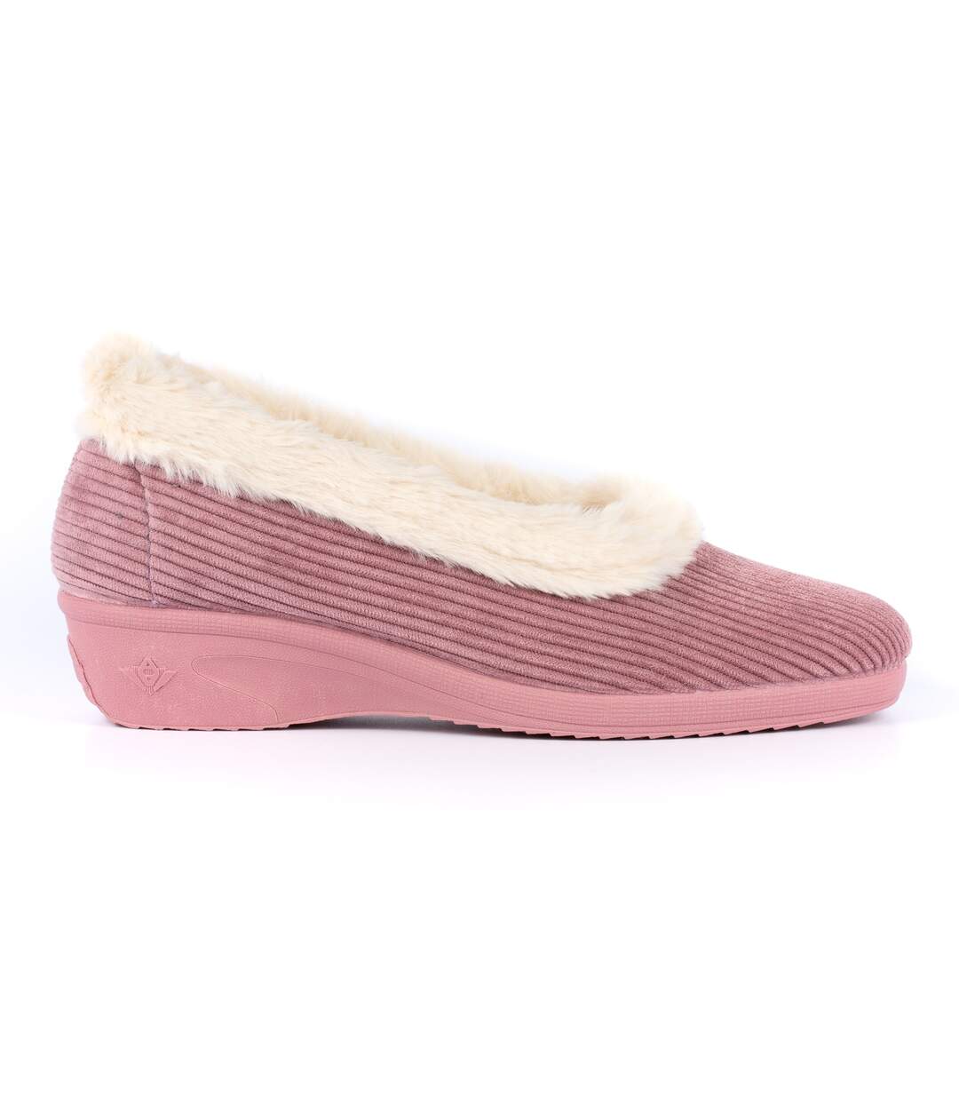 Chaussons glynis femme rose Lunar-3