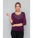 Tunique résille avec broderies et strass-1