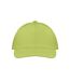 Buzz 5 Panel Baseball Cap Lime MidOcean-4