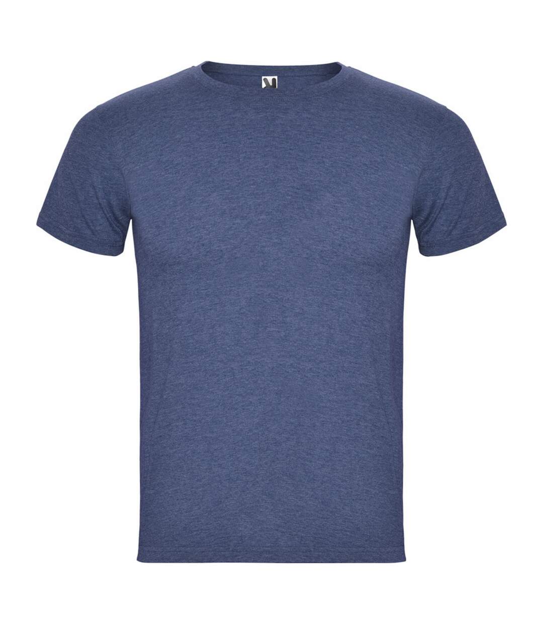 T-shirt fox homme bleu denim Roly