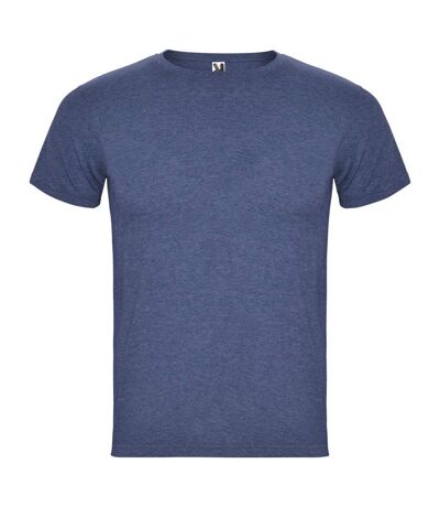 T-shirt fox homme bleu denim Roly