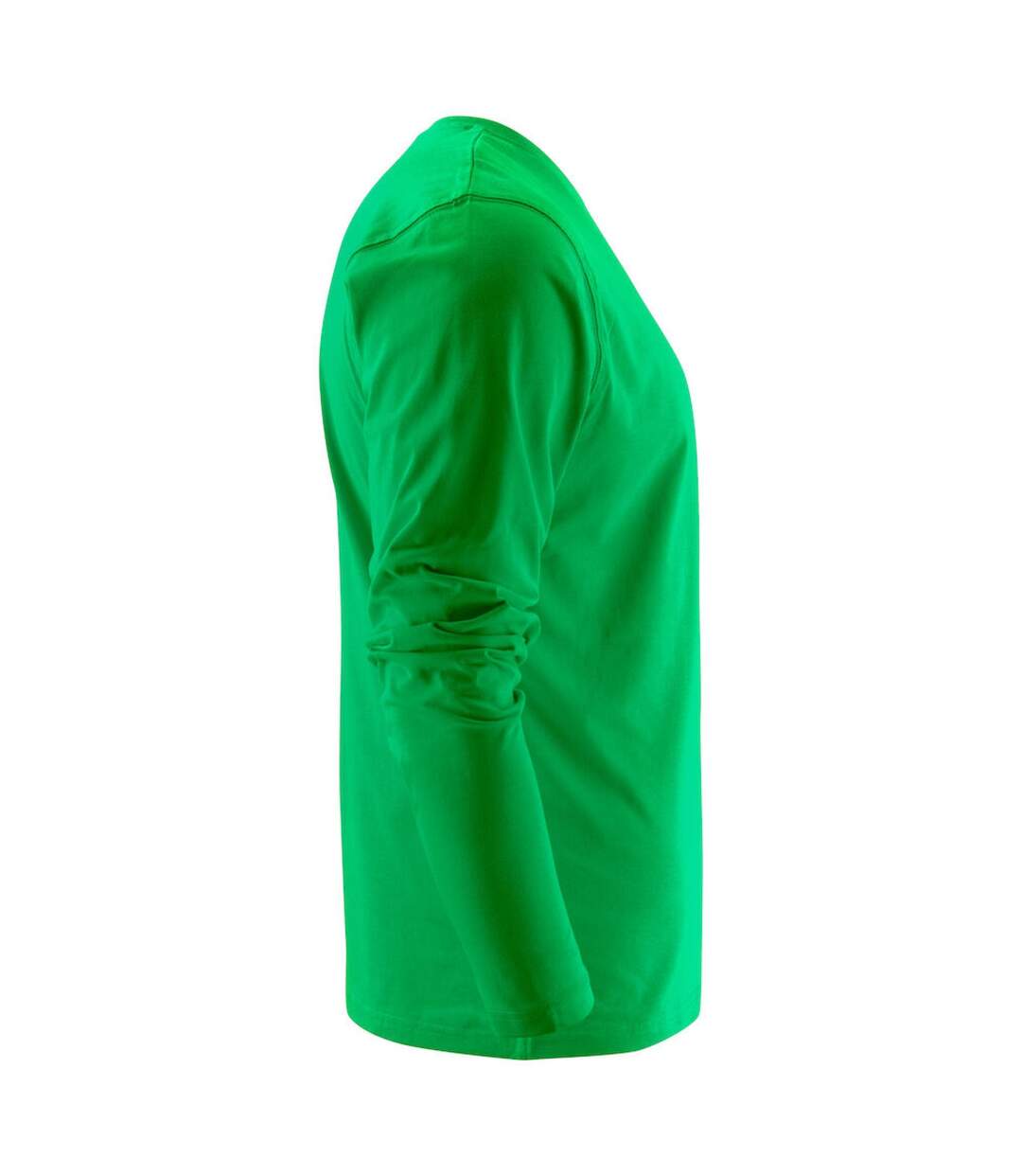 Unisex Adult Heavier Pro Long-sleeved T-shirt Fresh Green Printer-4