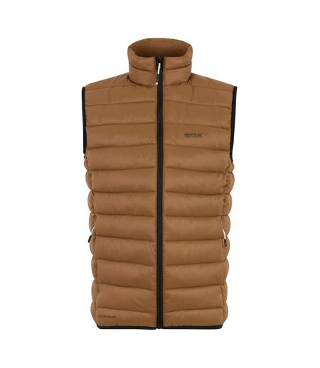 Mens Marizion Quilted Gilet Nut Brown Regatta